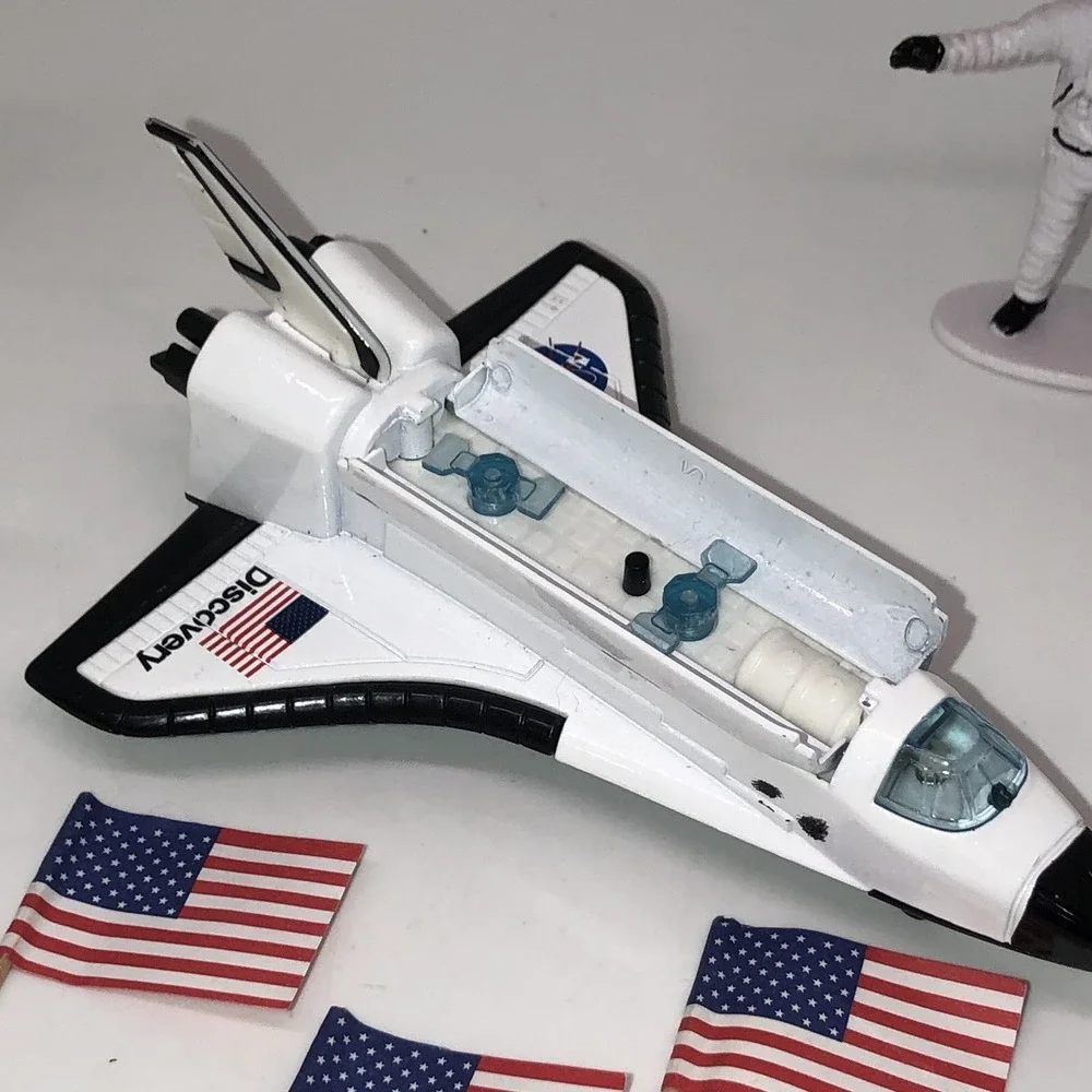 NASA Space Shuttle Discovery Astronaut Toy Lot Cake Topper Toppers